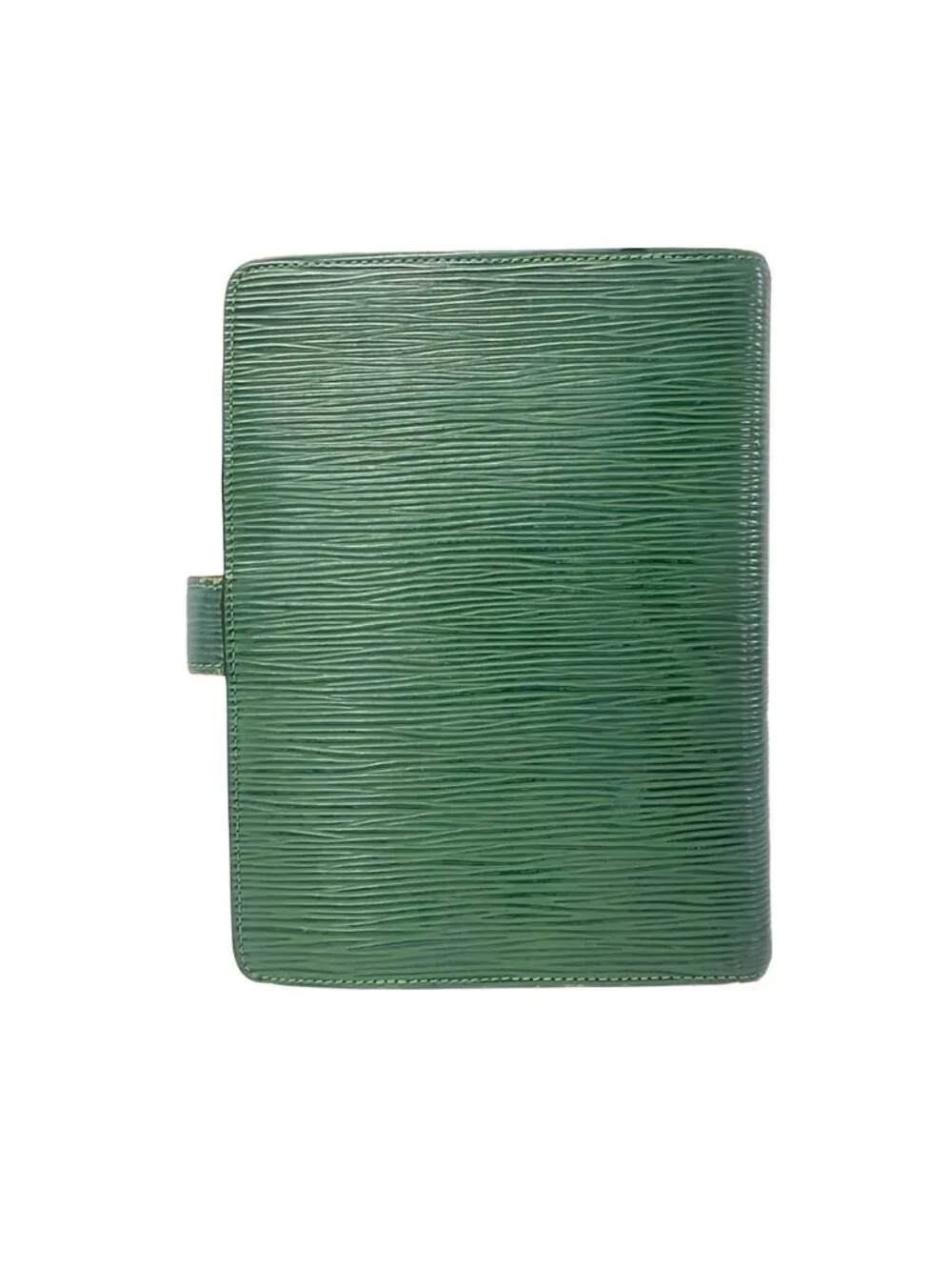 Louis Vuitton Notebook Epi Agenda MM Borneo Green Leather
